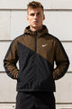Nke Windrunner Color-Block Hooded Imp Men Sports Jacket In Black