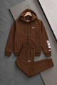Nke Urban Edge Zipper Hooded Men's Co-Ord Set