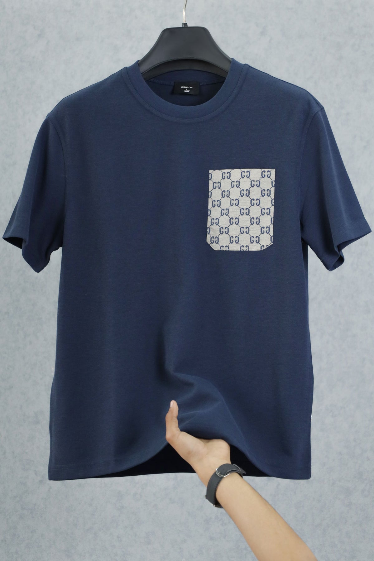 Oslor Gant Clay Pocket Crew Neck Tee