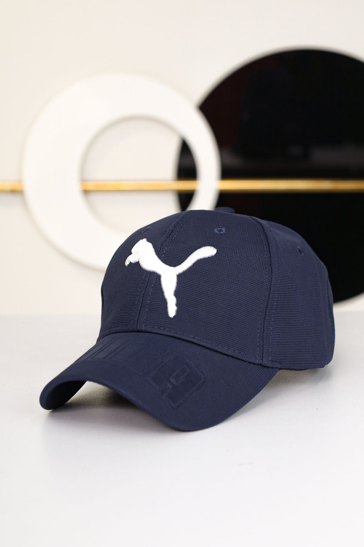 Pma Evercat Stretch Fit Imp Polyester Cap In Dark Navy