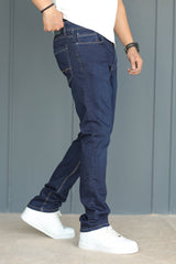 Studio Style Slim Fit Turbo Jeans In Dark Navy