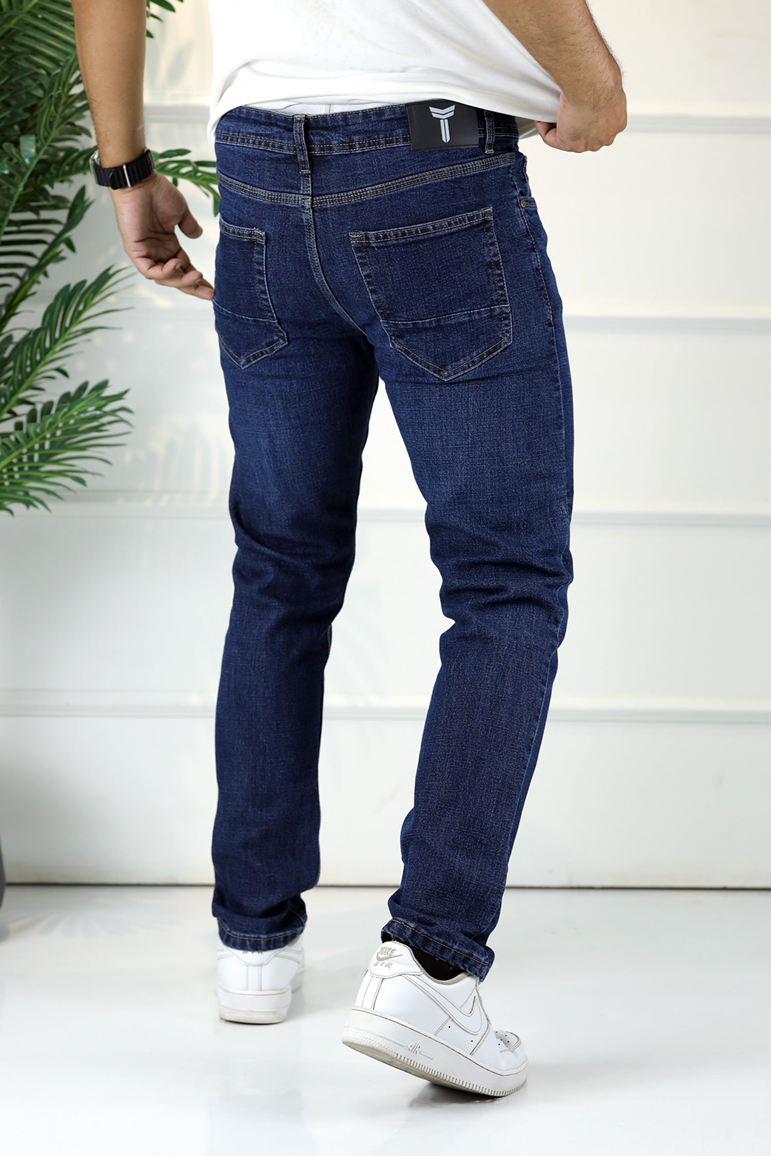 Denim Fuse-Motion City Slim Fit Jeans In Dark Navy