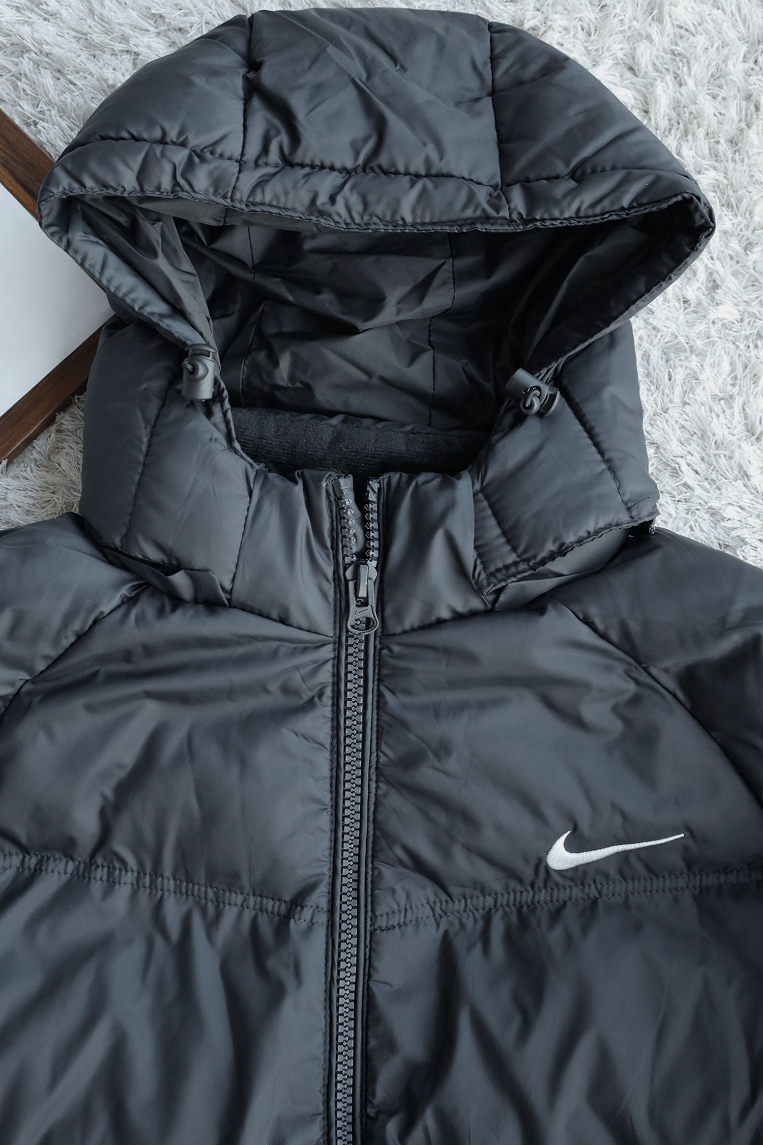 Nke Signature Quilted Padded Imported Puffer Jacket