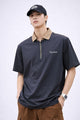 Turbo Dubilo Zipper Imp Silk Polo Shirt
