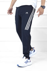 Adds Techfit Future Icon 3-Stripes Sportswear Trouser In Dark Navy