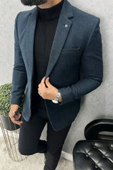 Turbo Fashion Fit Men's Casual Blazer