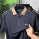 Turbo Dubilo Zipper Imp Silk Polo Shirt
