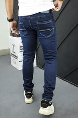 Slim Fit Premium Turbo Jeans in Dark Navy