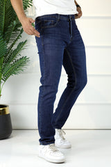 Denim Fuse-Motion City Slim Fit Jeans In Dark Navy