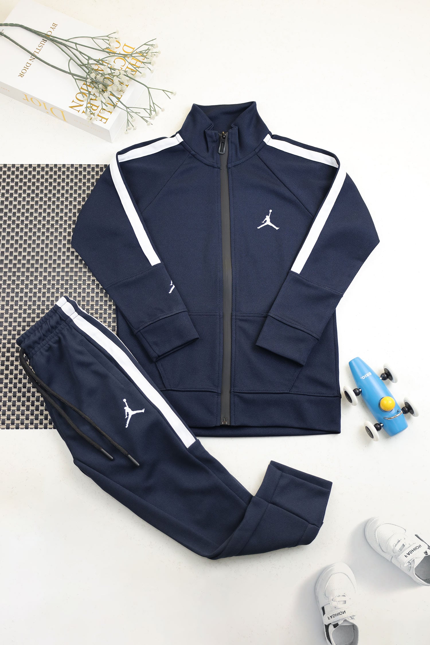 Jrdn Jumpman Signature Slogan Unisex Younger Kids Tracksuit