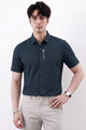 Turbo Waffle Motif Elegant Casual Shirt
