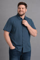 Turbo Seamless Smooth Silk Big & Tall Men's Casual Shirt