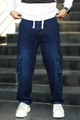Denim Men's Multipockets Baggy Jeans