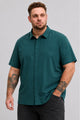 Turbo Regular Fit Seamless Silk Big & Tall Casual Shirt