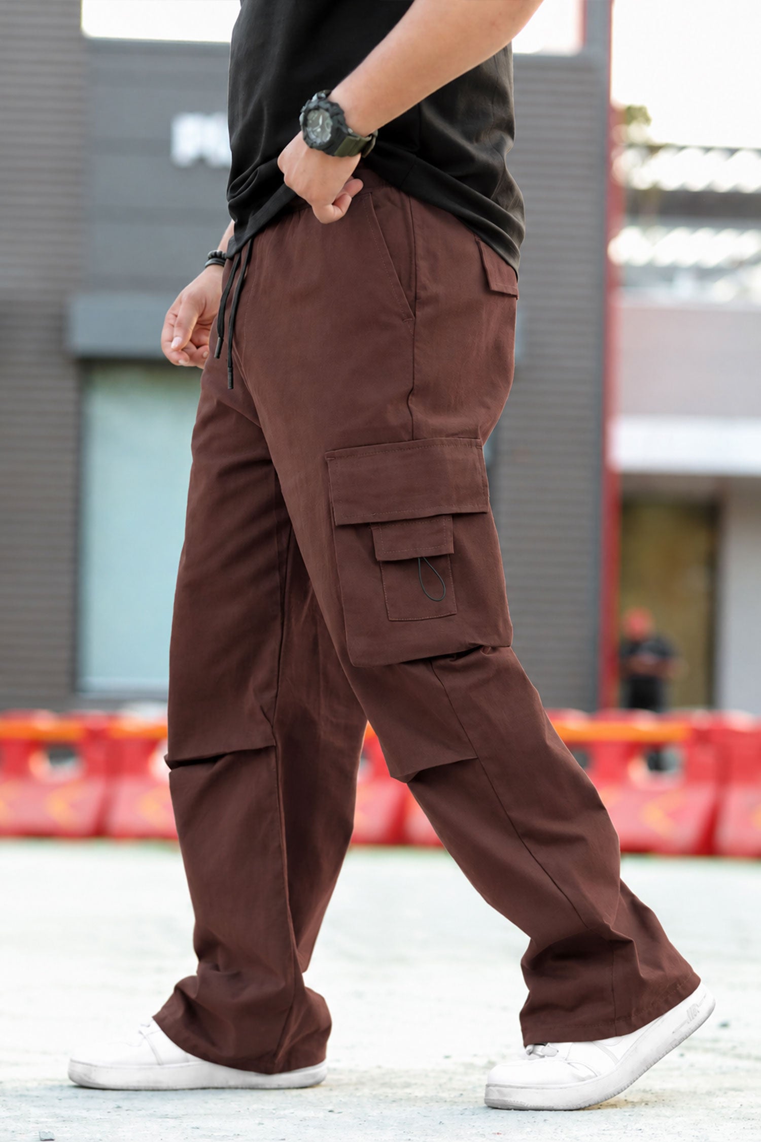 Men's Classic Casual Baggy Cargo Trouser