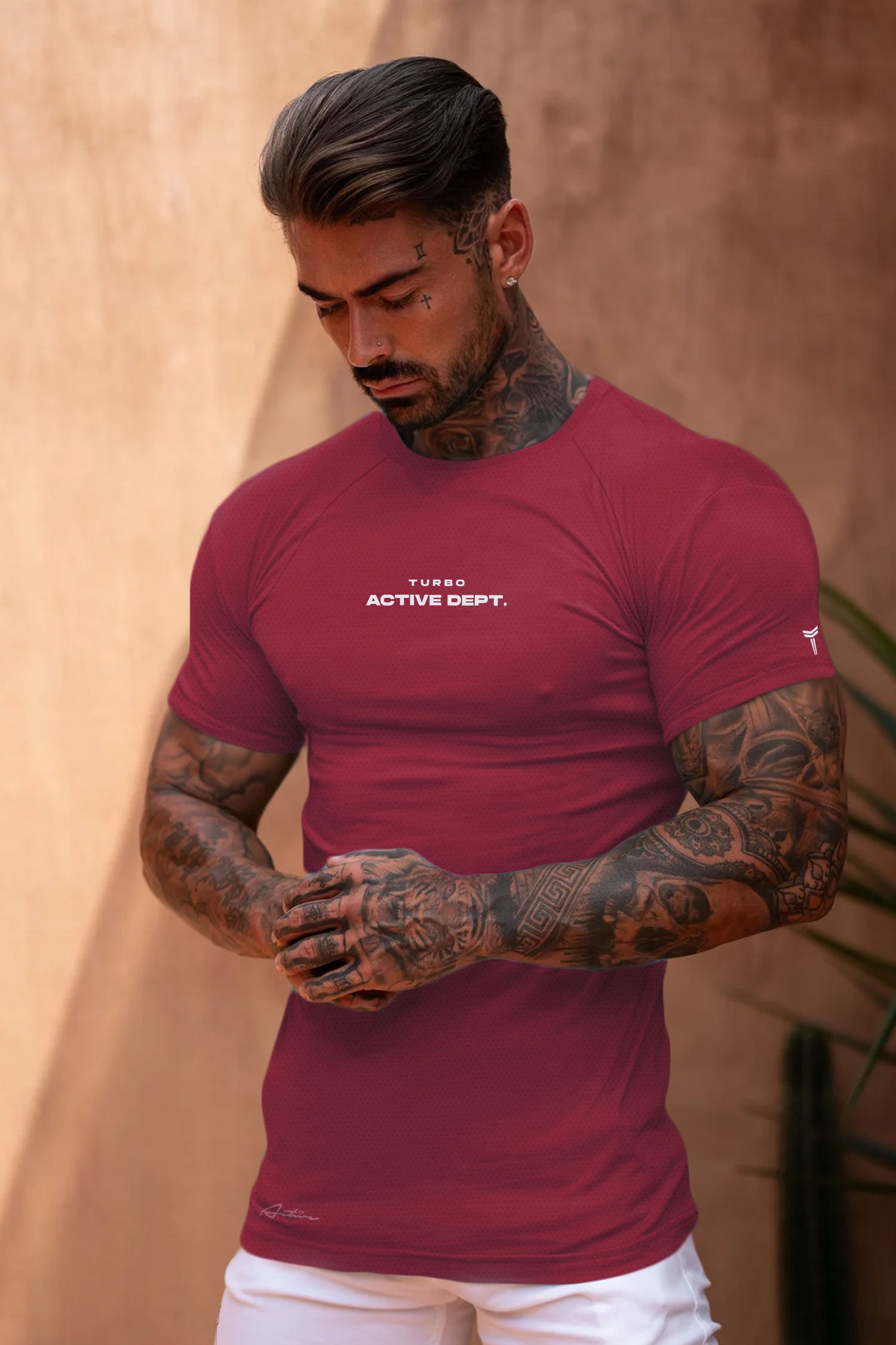 Turbo 'The Active Dept.' Performance Dry-Fit Tee