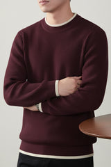 Turbo Ribbed RoundNeck Imported Men's Sweater