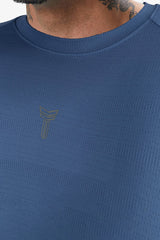 Turbo imp coolmax dryfit Tee In Navy Blue