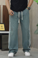 Turbo Crew line Stripe Denim Baggy Jeans
