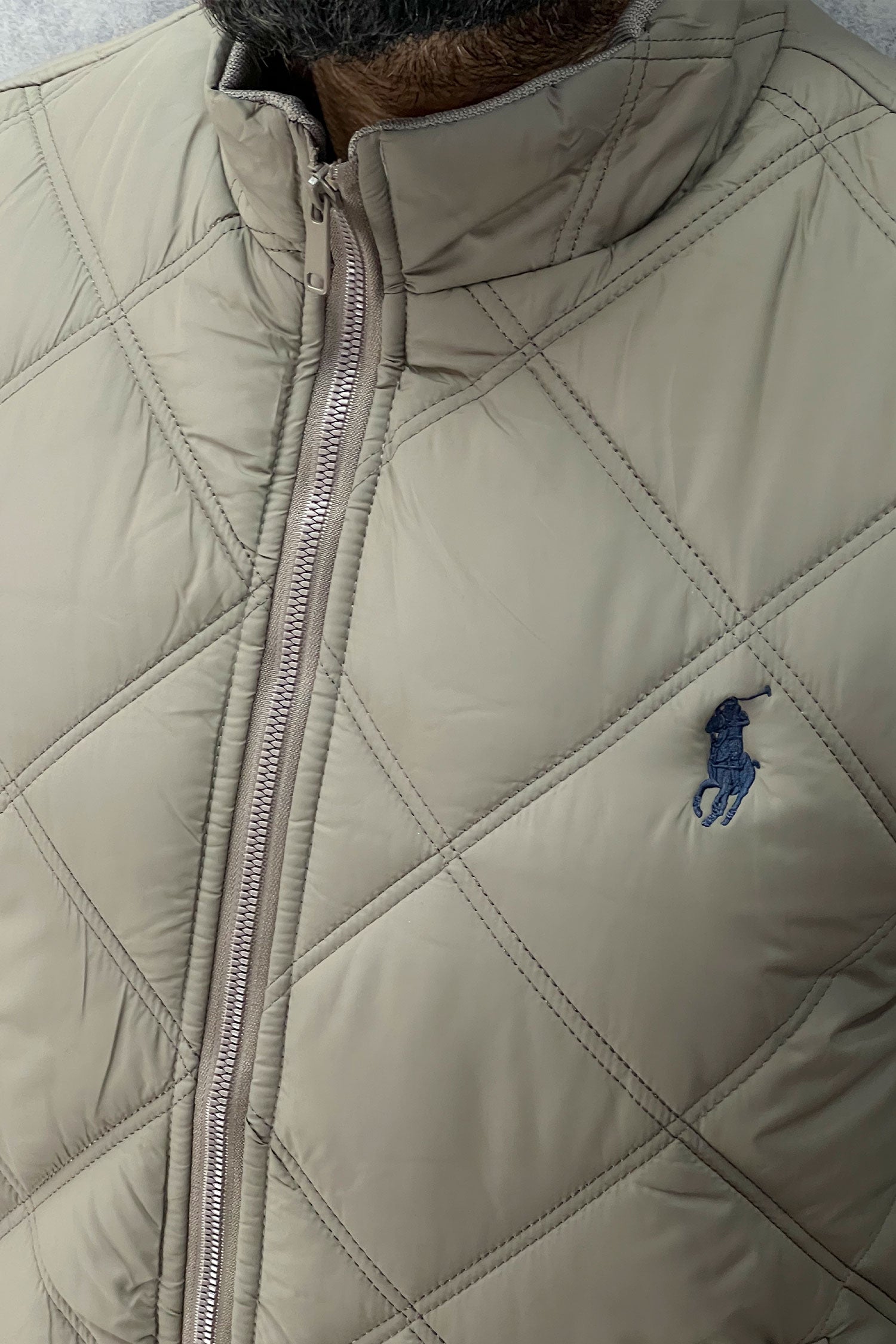 Rph Lren Polo Diamond Cut Stitch Imported Puffer Jacket