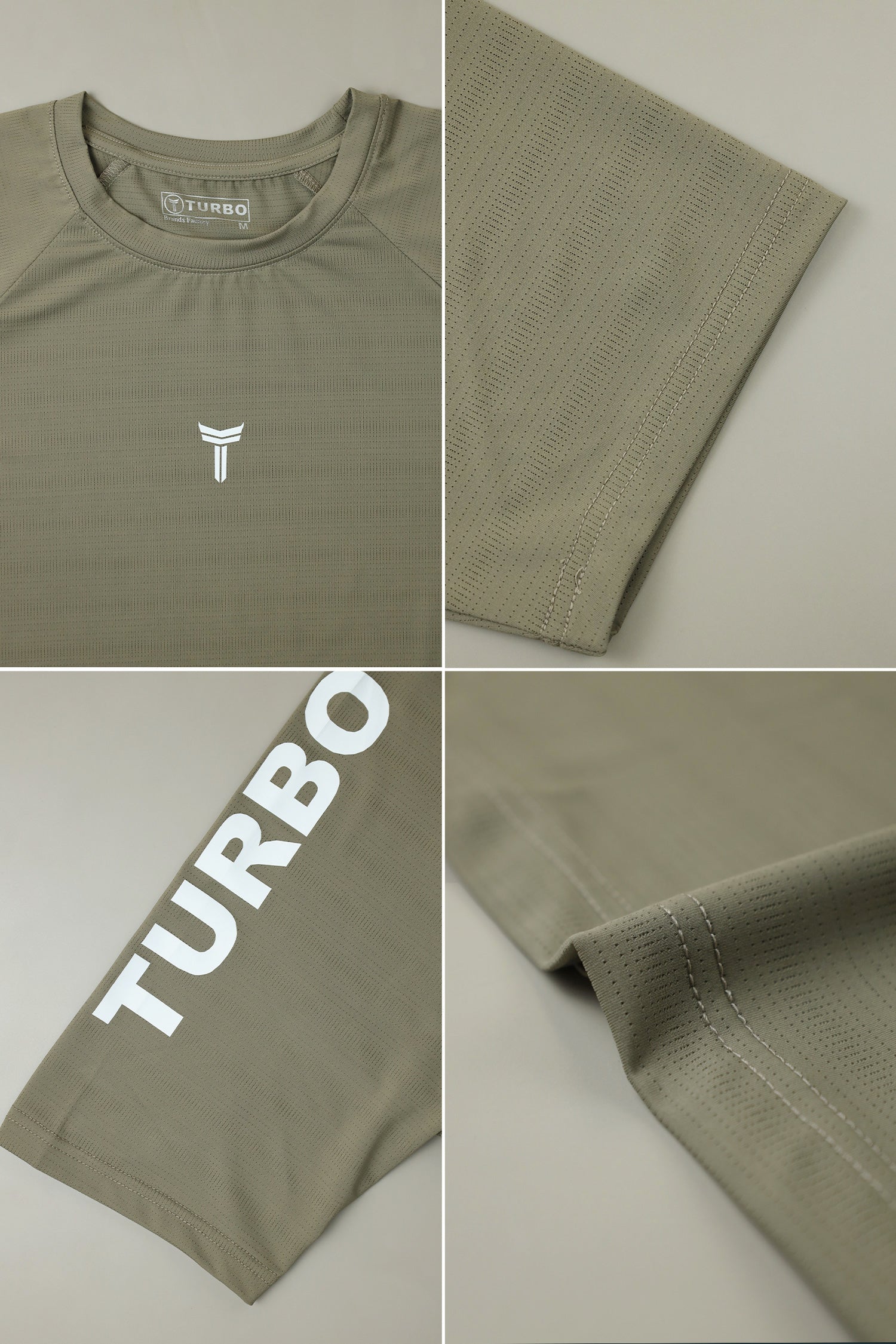Turbo 'Statement Sleeve' Raglan Dry-Fit Tee