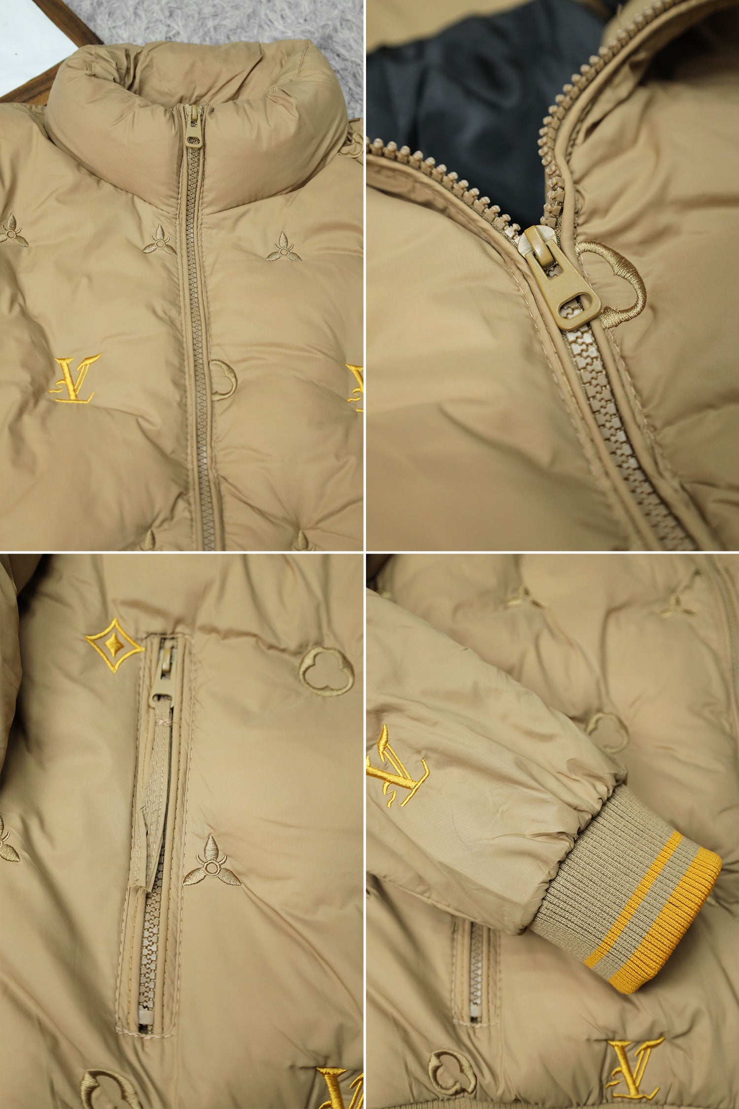 Luis Vten Embossed Branding Imported Puffer Jacket