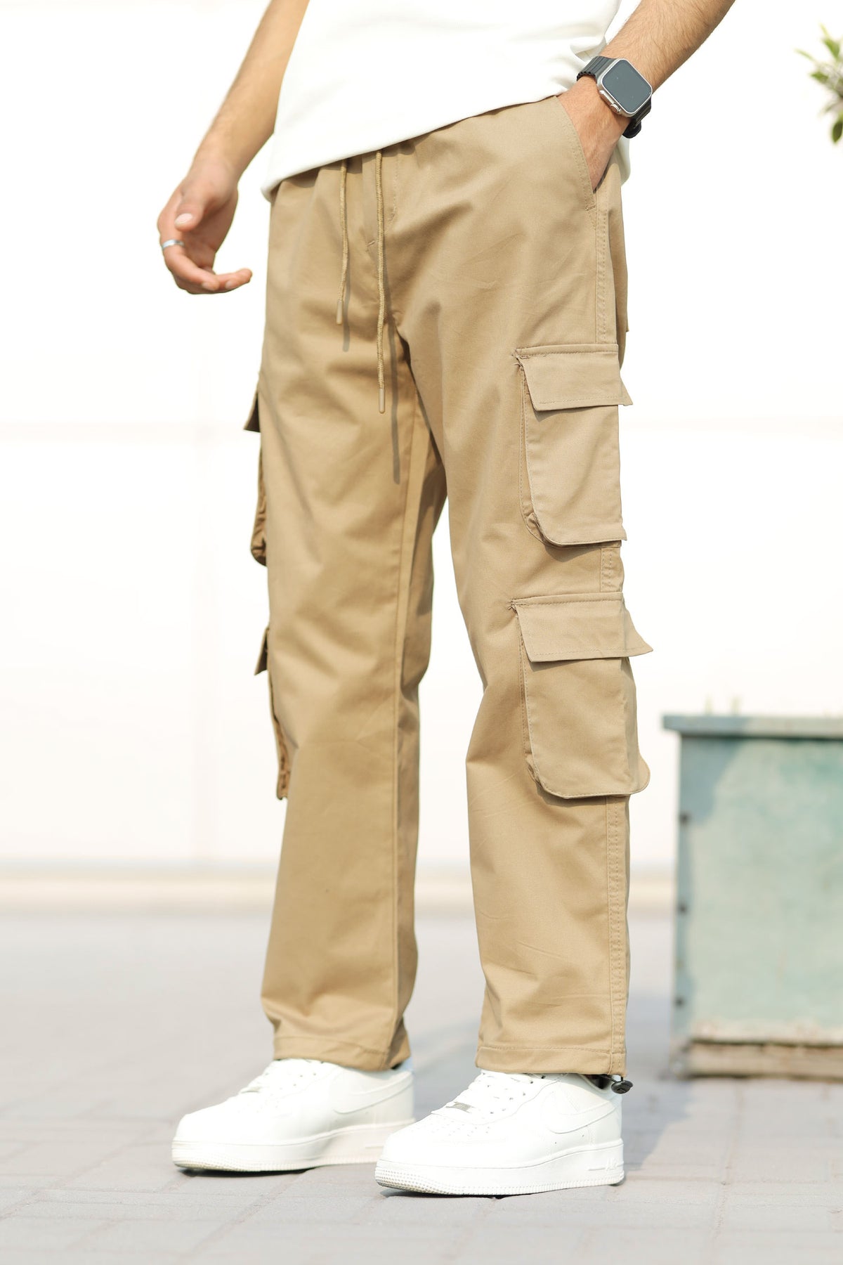 Turbo 8 Pockets Imp Cotton Blend Cargo Trouser