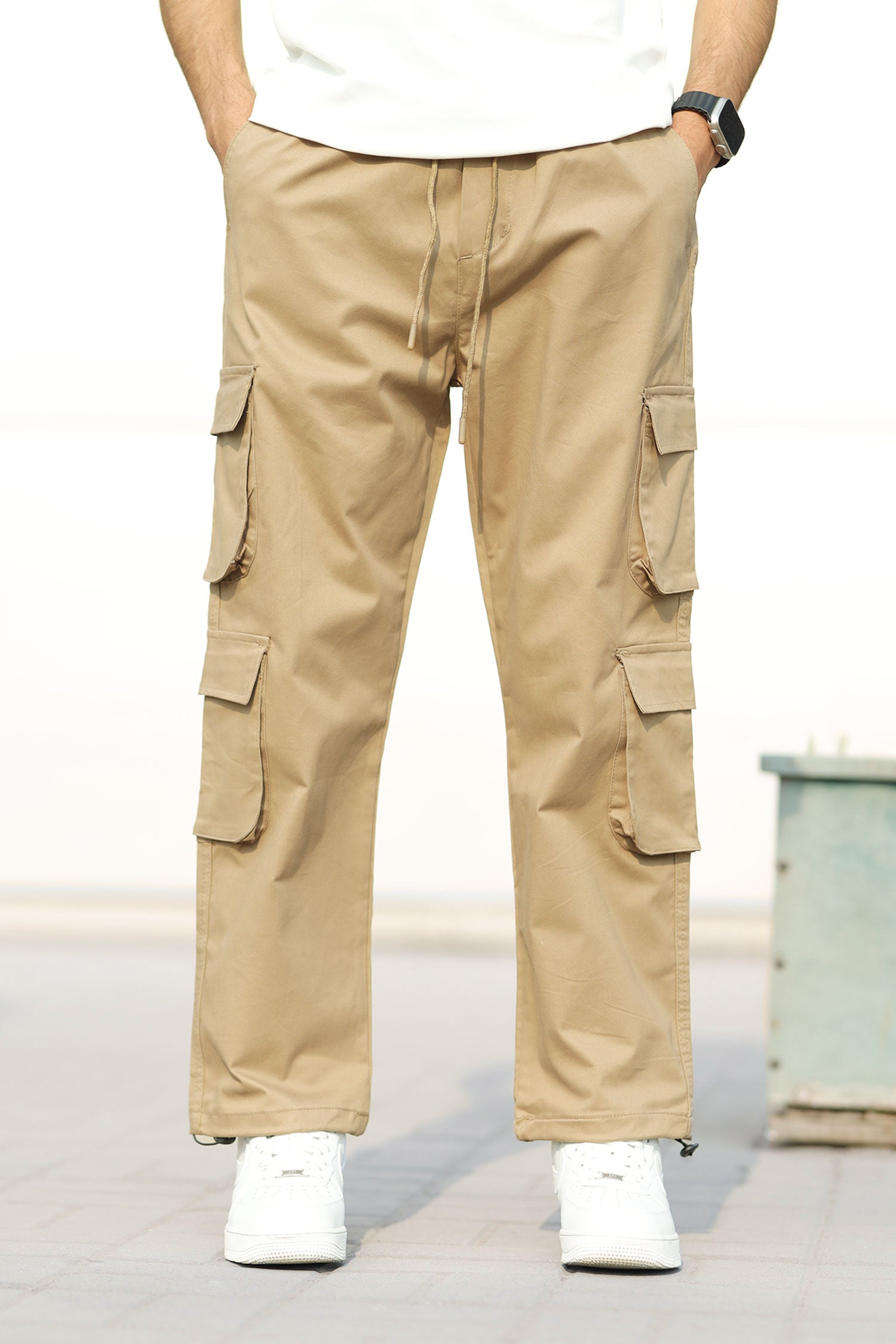 Turbo 8 Pockets Imp Cotton Blend Cargo Trouser