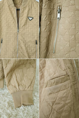 Pattern Embossed Men's Imported Light Weight Jacket