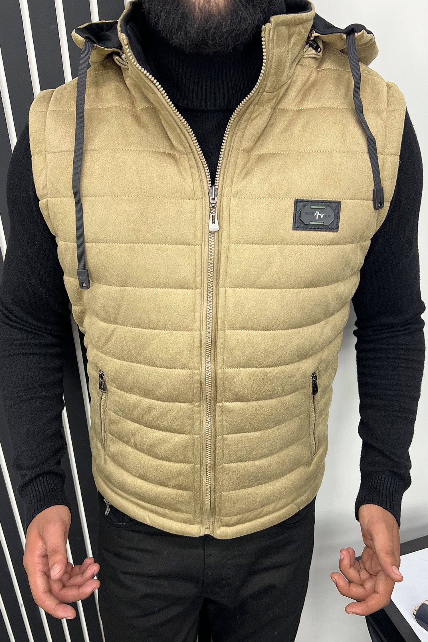 Quilted Pattern Double Side Imported Men's Gilet