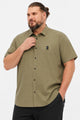 Turbo Prime Pattern Comfort Big & Tall Men's Casual Shirt