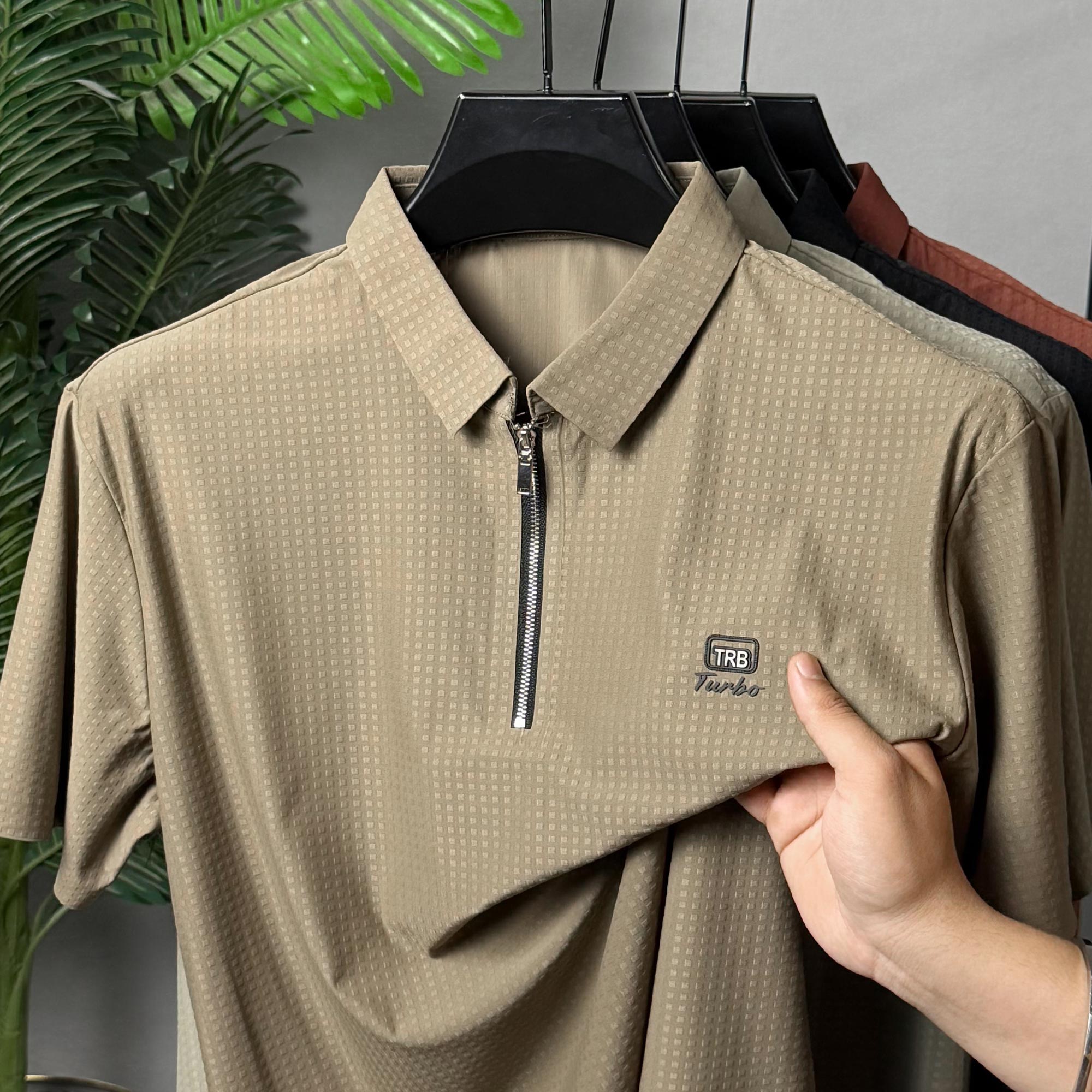 Turbo Needle Concept Imp Silk Polo T-Shirt