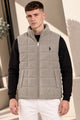 Polo Grid-Quilted Imported Suede Men's Gilet