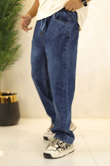 Loose Fit Turbo Jeans in Dirty Blue
