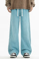 Turbo Side Stripe Drawstring Baggy Jeans