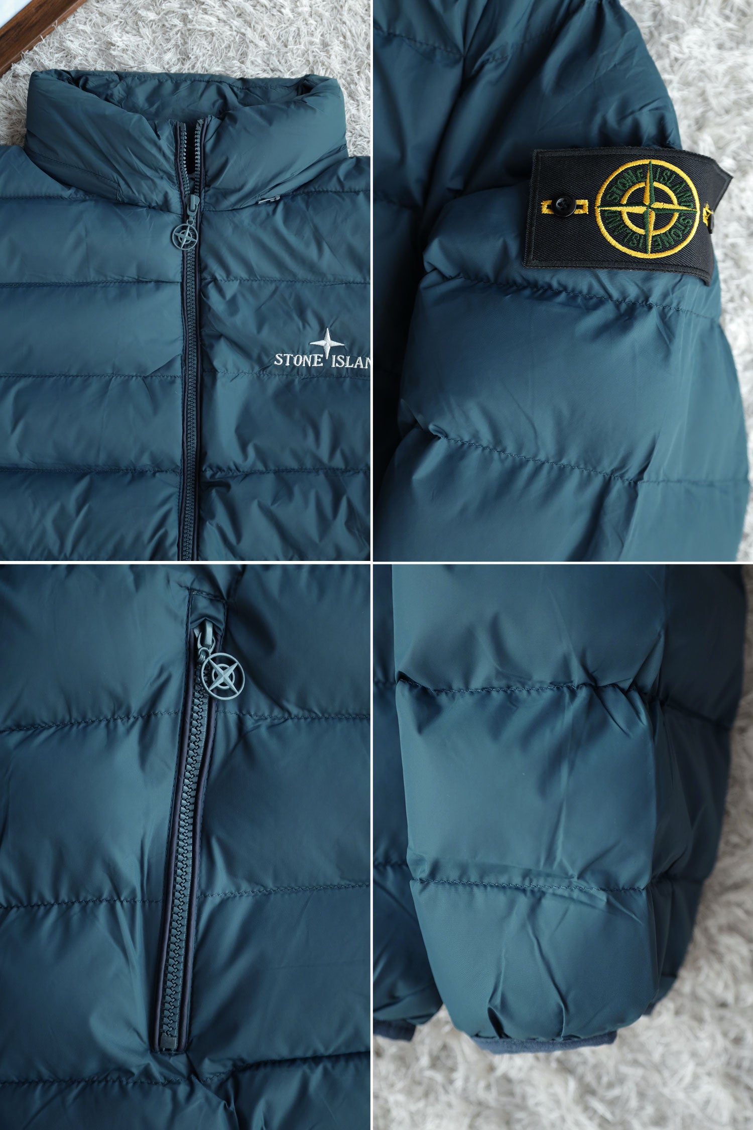 Stone Island Hooded Bubble Padded Imported Puffer Jacket