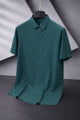 Turbo Regular Fit Seamless Silk Casual Shirt In Dark Zink