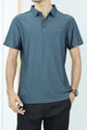 Turbo Trendy Block Pattern Stitchless Men's Polo Shirt