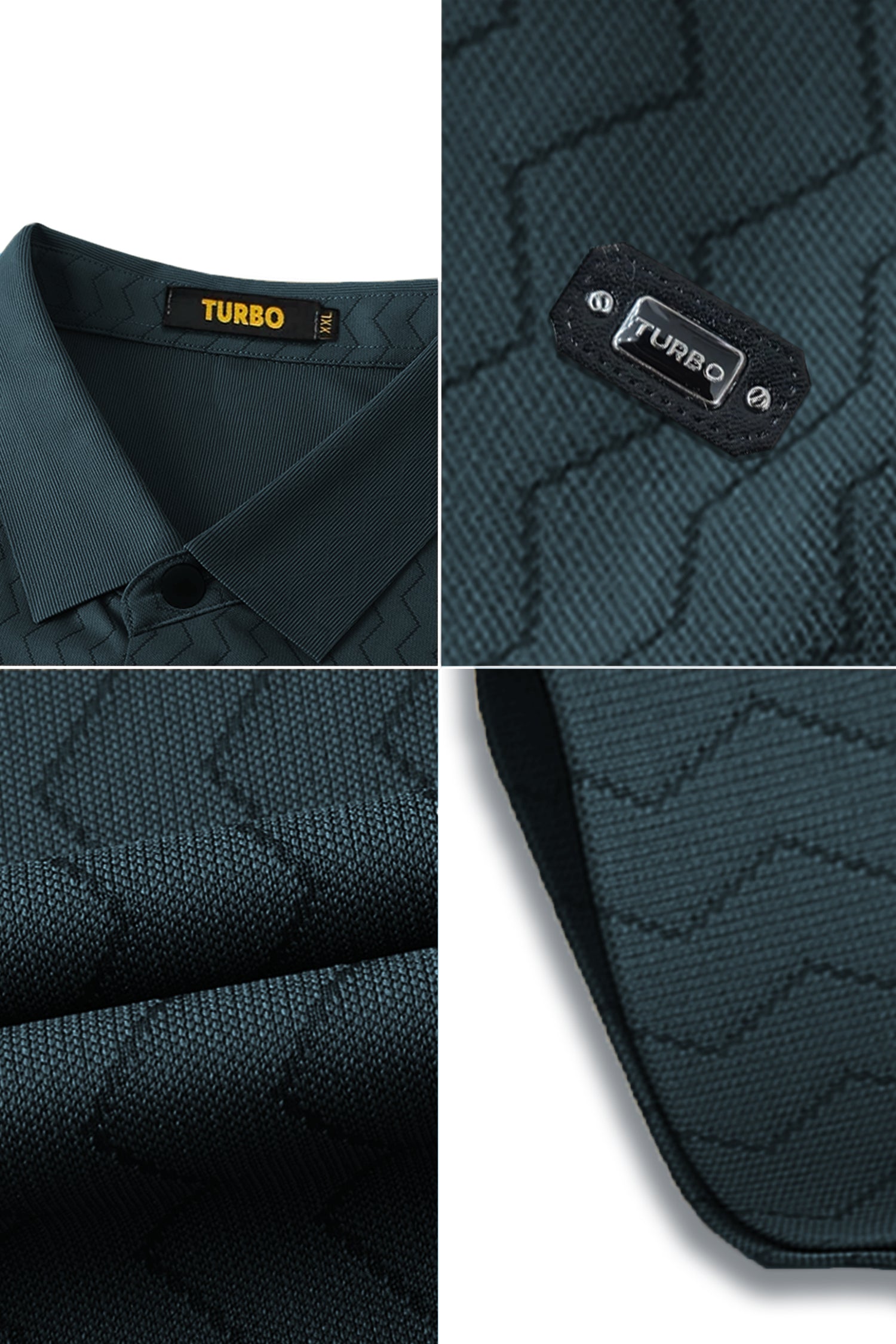 Turbo Friendly Touch Lining Pattern Casual Shirt