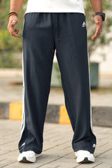 Adds Loose Bottom Zip Style Imported Sportswear Trouser