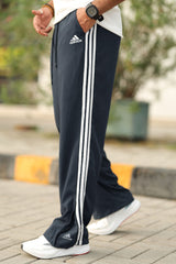 Adds Loose Bottom Zip Style Imported Sportswear Trouser