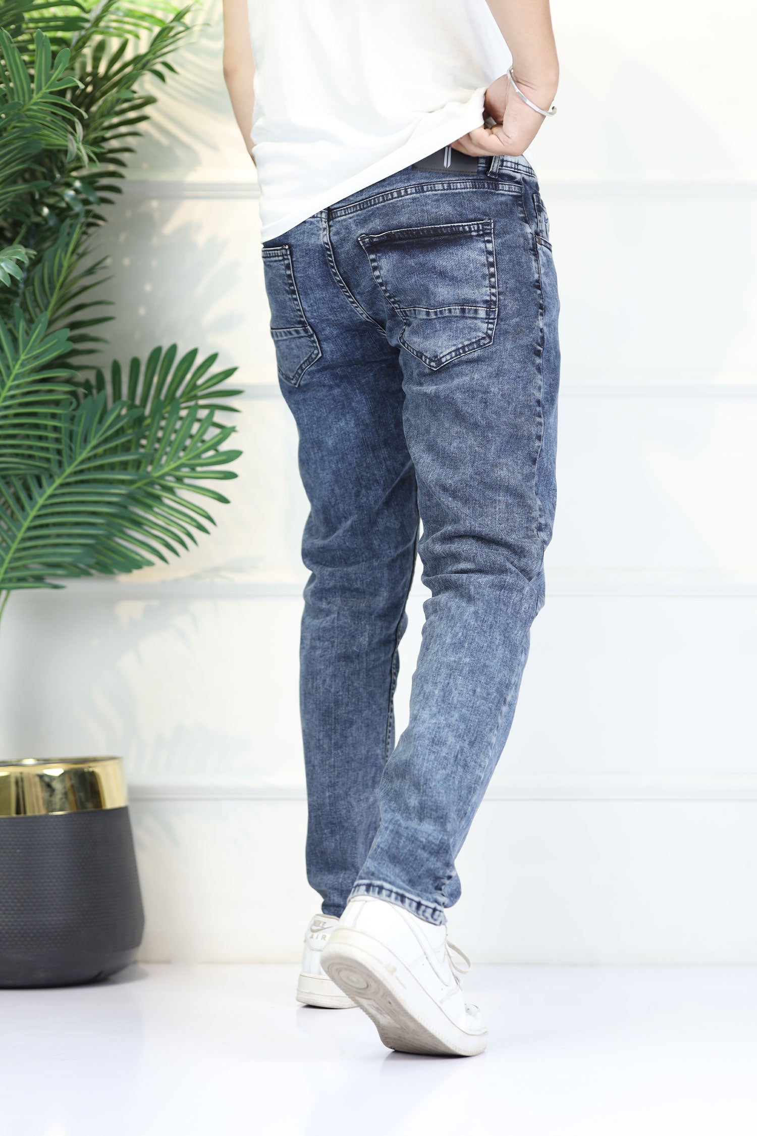 Turbo 'Rogue' Division Slim Fit Jeans In Faded Blue