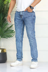 Turbo 'Legacy' Timeless Weave Slim Fit Jeans In Faded Blue
