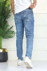 Turbo 'Legacy' Timeless Weave Slim Fit Jeans In Faded Blue