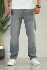 Turbo Heritage Authentic Weave Slim Fit Jeans In Fadded Blue