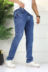 Turbo 'Sculpt-Tech' Defined Slim Fit Jeans In Faded Blue