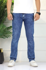 Turbo 'Sculpt-Tech' Defined Slim Fit Jeans In Faded Blue