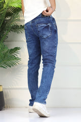 Turbo 'Sculpt-Tech' Defined Slim Fit Jeans In Faded Blue