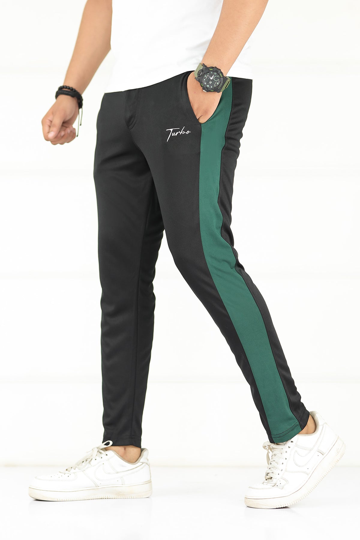 Turbo Color-Block Pannel Quick-Dry Trouser