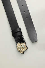 Vrsce Metal Alloy Automatic Buckle Branded Belt